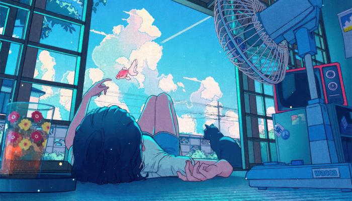 Animation Girl Illustration K 4K Anime Wallpaper