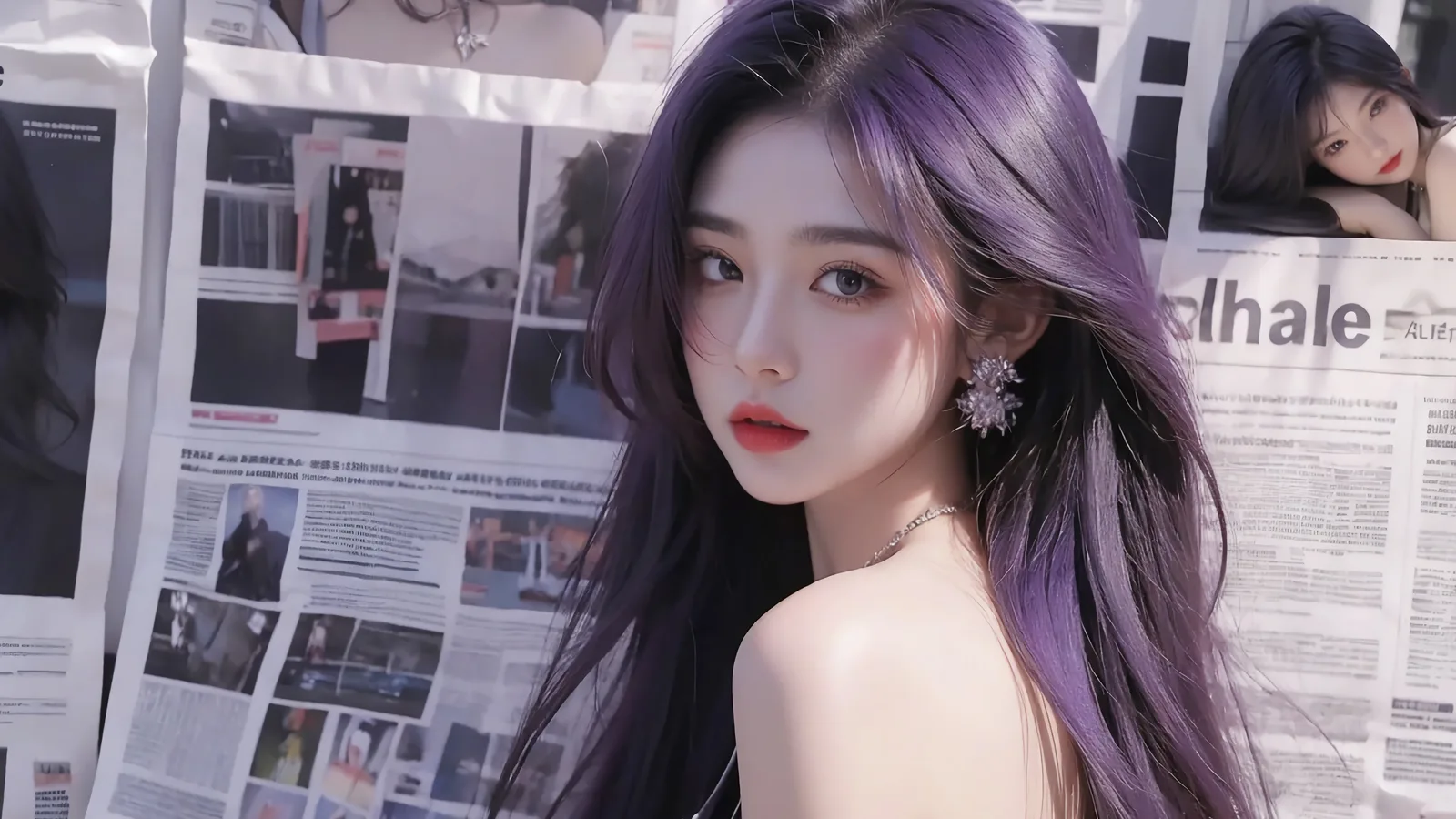 Woman K 4K Anime Wallpaper