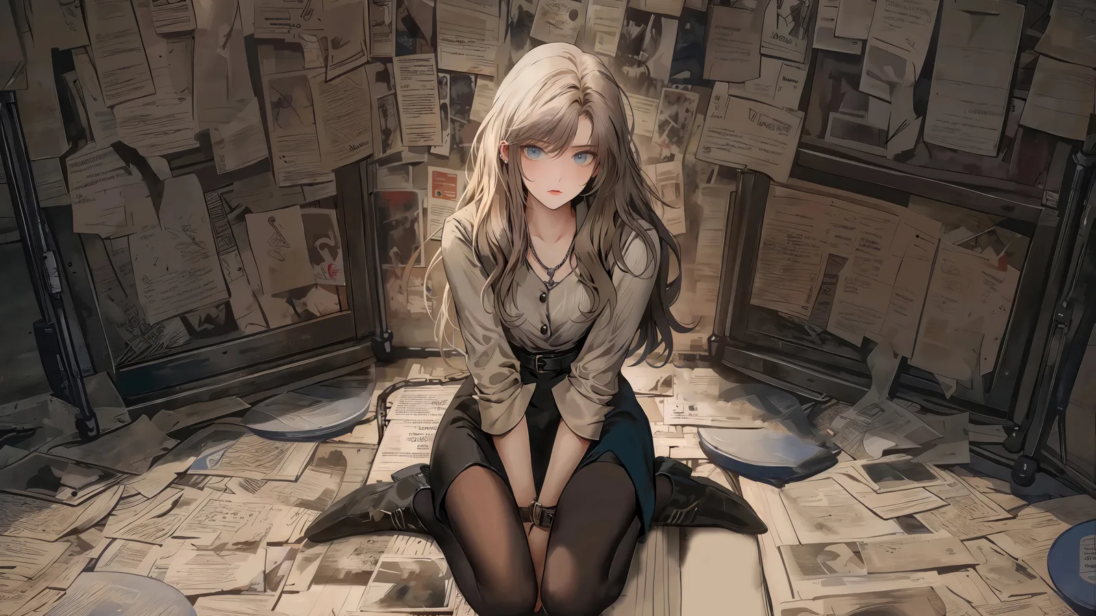Woman K 4K Anime Wallpaper