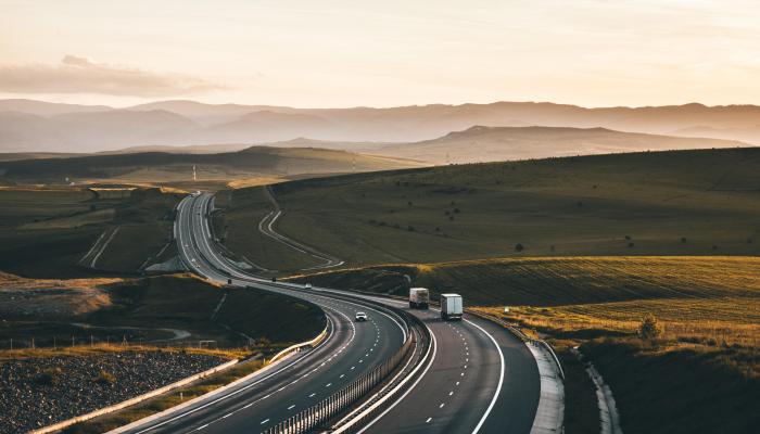 Landscape Fields Car 4K Nature Wallpaper
