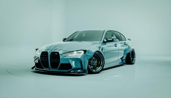 Bmw Car Art Illustration AI Art AI 4K Creative Wallpaper