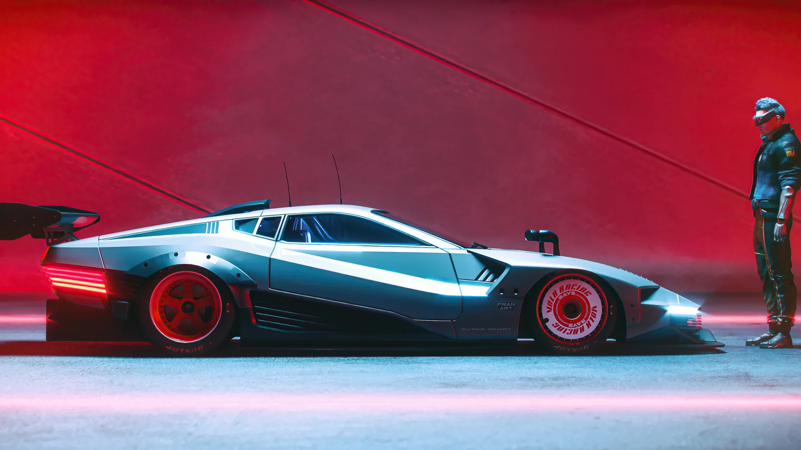Car Art AI Art AI 4K Creative Wallpaper