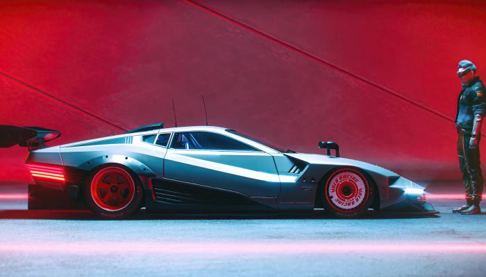 Car Art AI Art AI 4K Creative Wallpaper
