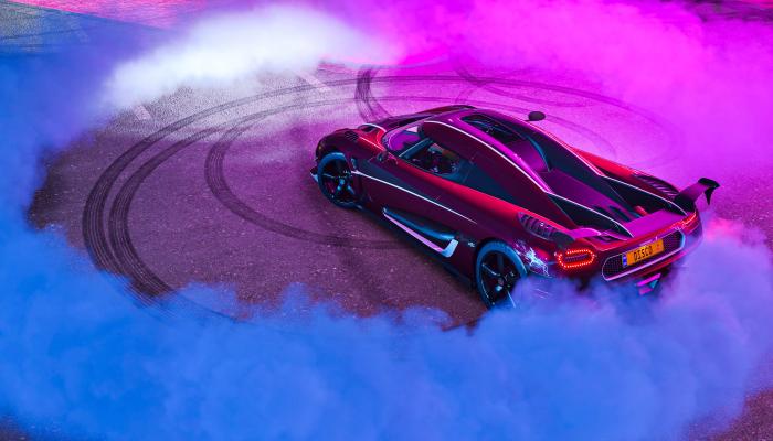 Cyberpunk Supercar Sports Car Gaming Game Art CG 4K Creative Wallpaper