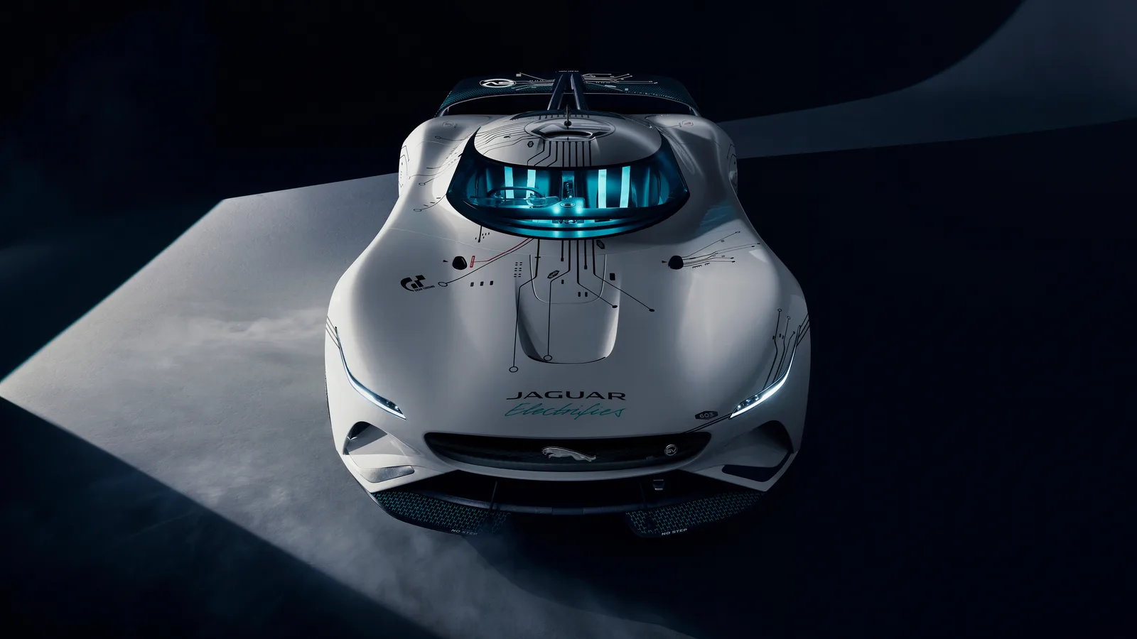 Jaguar Car Supercar Sports Car Sci Fi 4K Creative Wallpaper