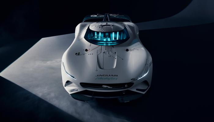Jaguar Car Supercar Sports Car Sci Fi 4K Creative Wallpaper