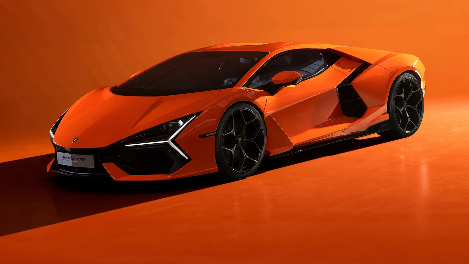 Lamborghini Car Sports Car Minimalist 4K Creative Wallpaper