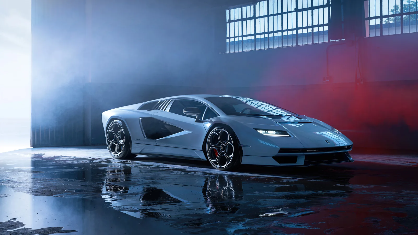 Lamborghini Car Supercar Sports Car 4K Creative Wallpaper