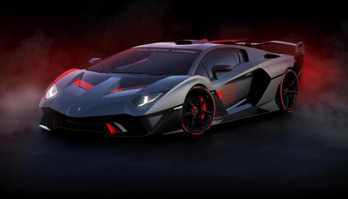 Lamborghini Car Supercar Sports Car 4K Creative Wallpaper