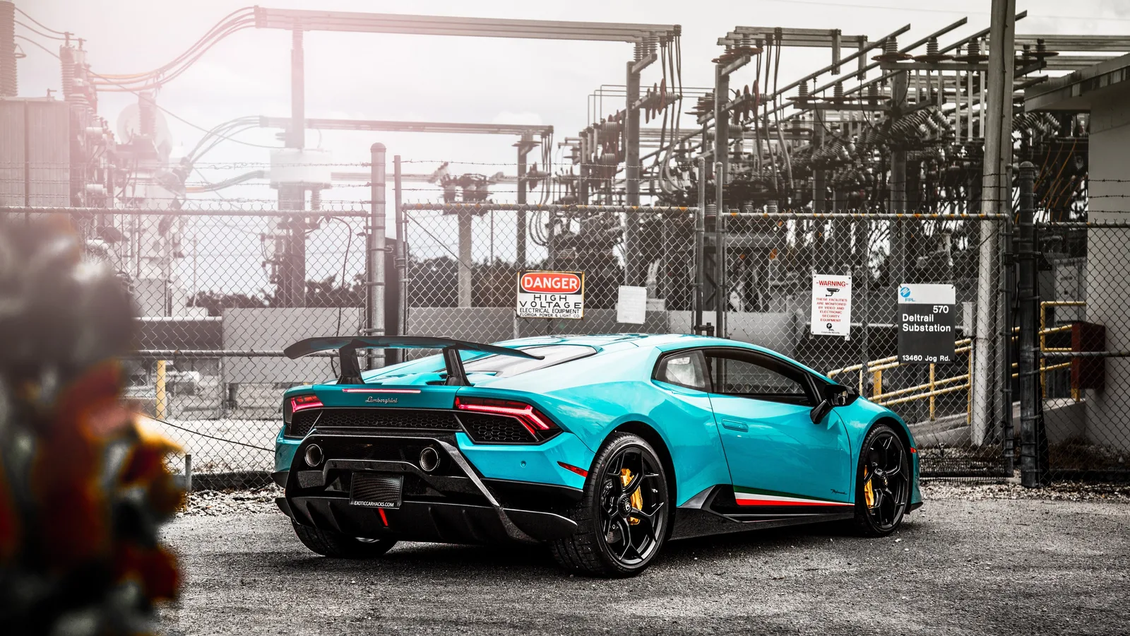 Lamborghini Car Supercar Sports Car 4K Creative Wallpaper