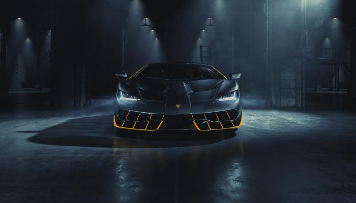 Lamborghini Car Supercar Sports Car 4K Creative Wallpaper