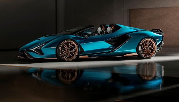 Lamborghini Car Supercar Sports Car Gaming 4K Creative Wallpaper