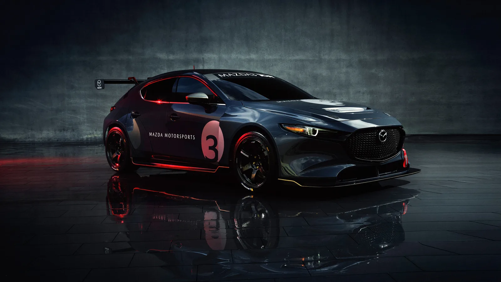 Mazda Car 4K Creative Wallpaper