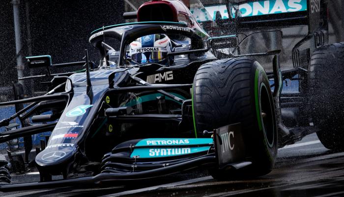Mercedes Benz Car Race Car 4K Creative Wallpaper