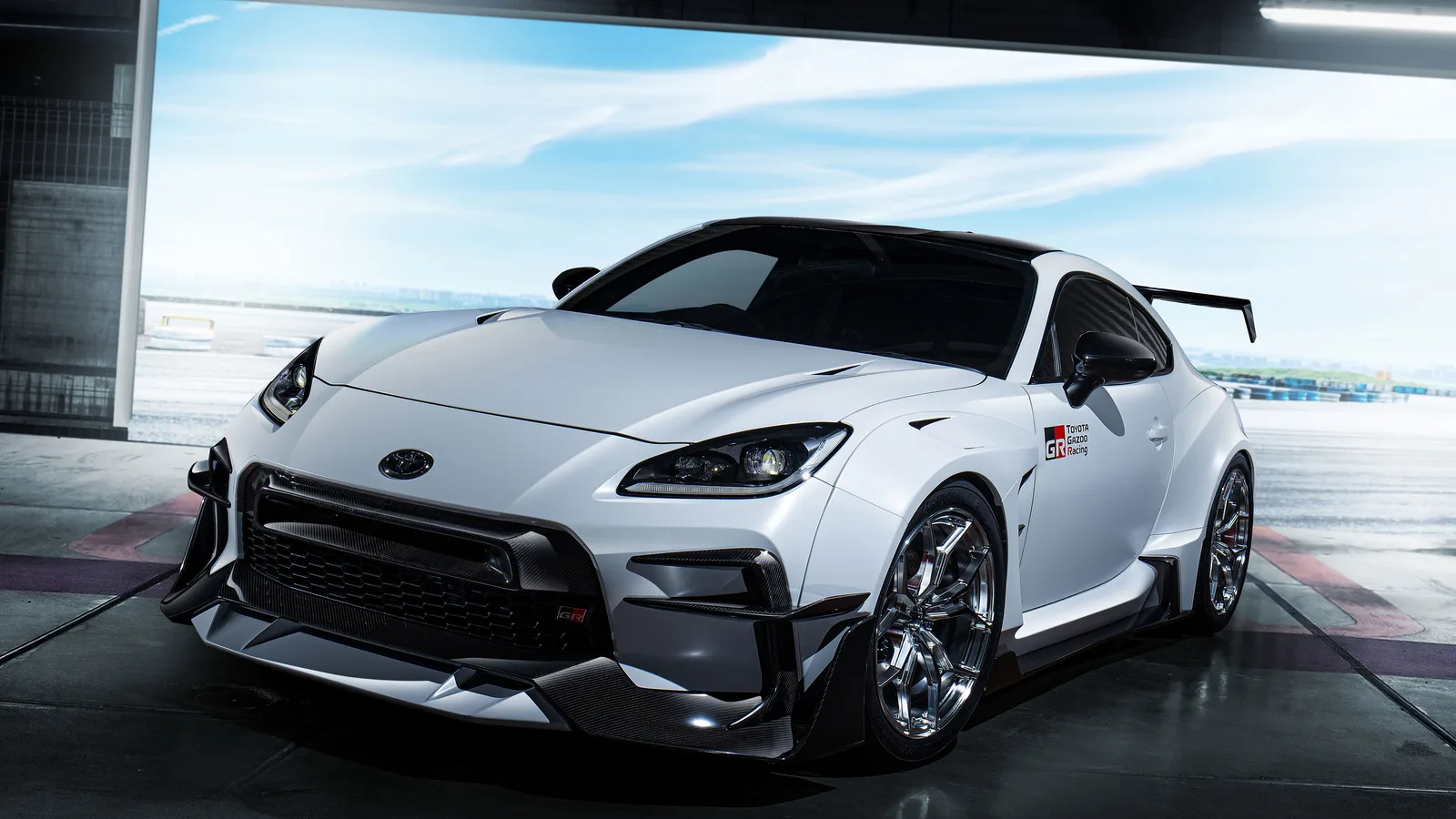 Toyota Car Supercar Sports Car Race Car 4K Creative Wallpaper