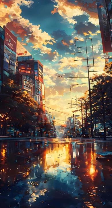 City Vertical HD Phone Wallpaper