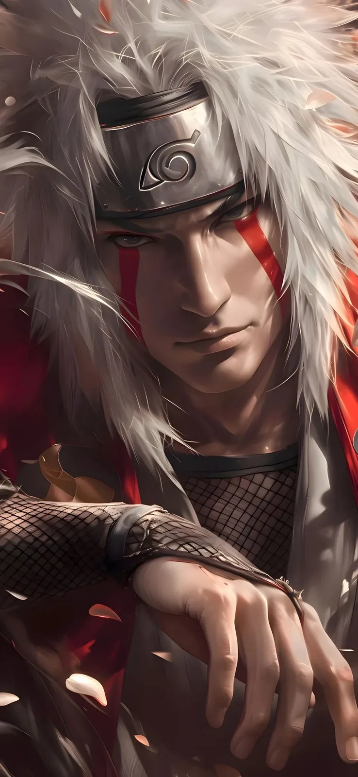 Naruto Jiraiya Anime Vertical HD Phone Wallpaper