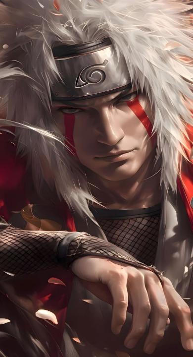 Naruto Jiraiya Anime Vertical HD Phone Wallpaper