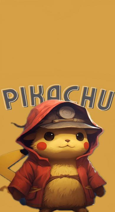 Pikachu Anime Vertical HD Phone Wallpaper