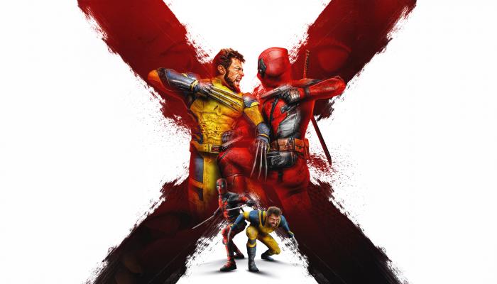 Deadpool Wolverine X 4K Movie Wallpaper