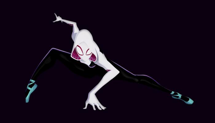 Spider Man Minimalist Woman Superhero Marvel 4K Movie Wallpaper