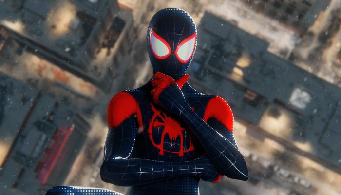 Spider Man Snow Gaming Superhero Marvel 4K Movie Wallpaper