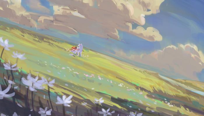 Fields Video Game Art AI Art AI 4K Gaming Wallpaper