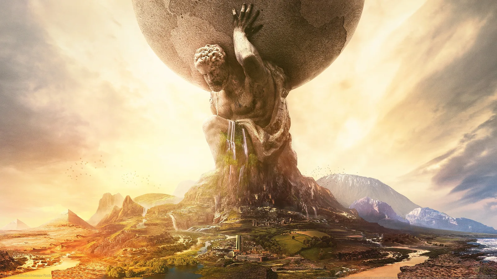 Landscape River Game Art CG 4K Gaming Wallpaper