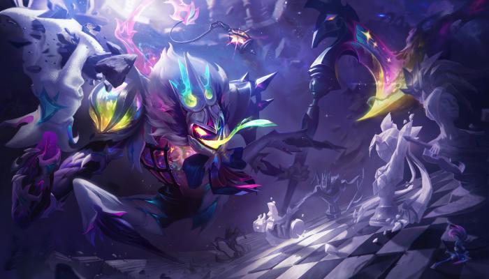 League Of Legends Fiddlesticks Game Art Art CG 4K Gaming Wallpaper