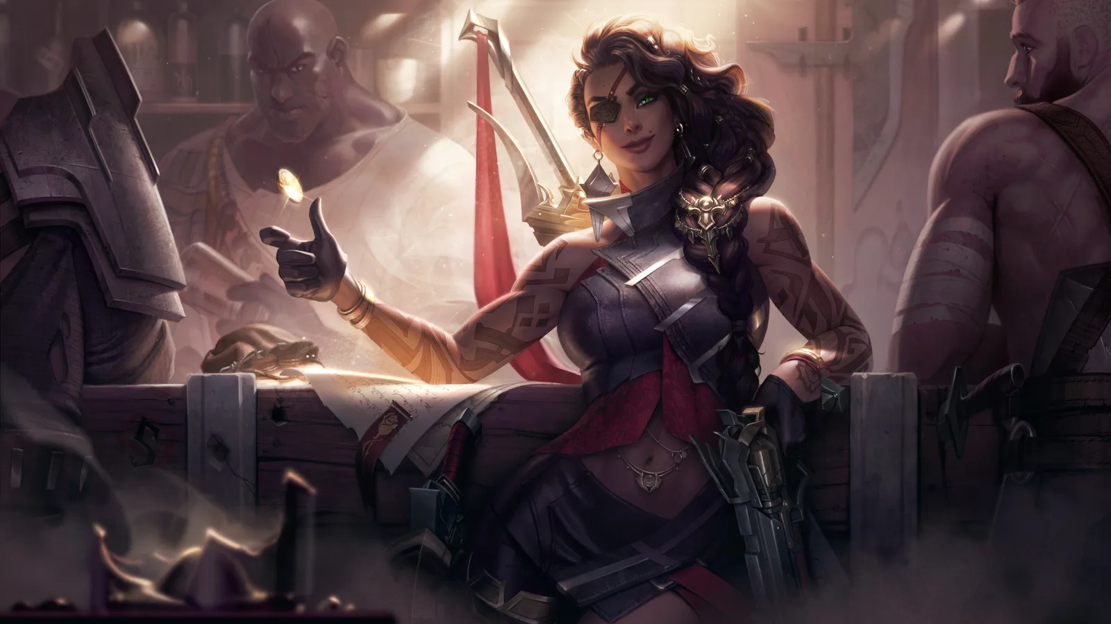 League Of Legends Girl 4K Gaming Wallpaper