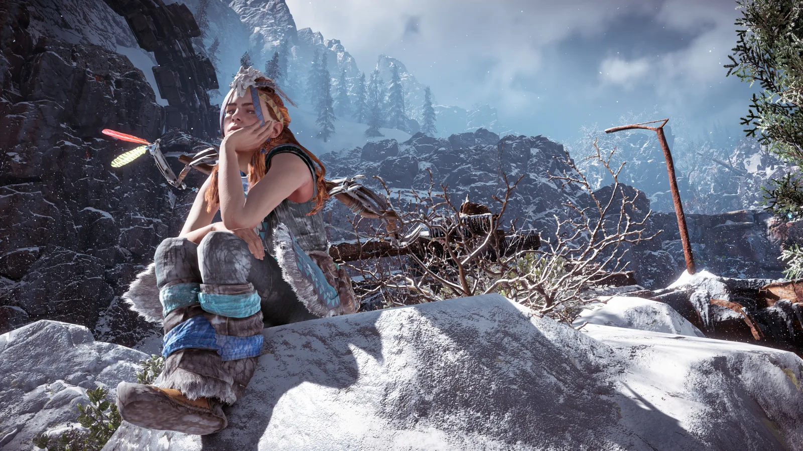 Nature Landscape Woman Video Game 4K Gaming Wallpaper