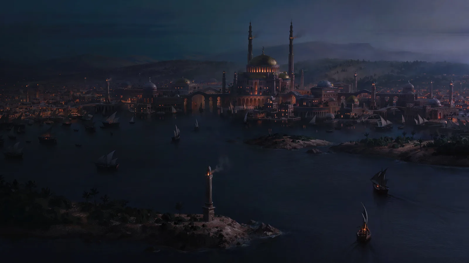 River Anime Video Game Game Art AI 4K Gaming Wallpaper