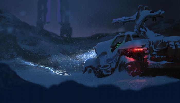 Snow Game Art Art AI Art CG 4K Gaming Wallpaper