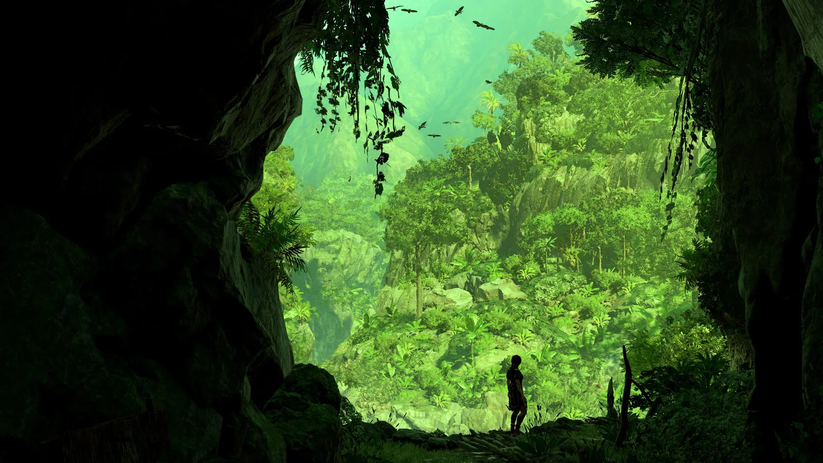 Tomb Raider Landscape Video Game 4K Gaming Wallpaper